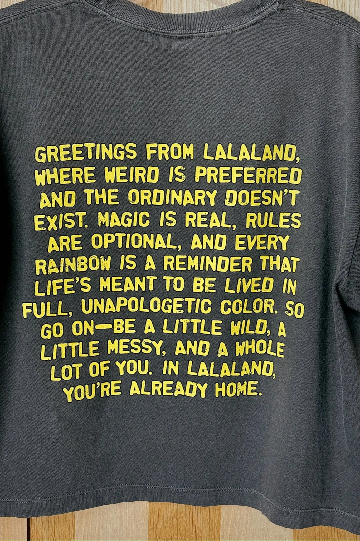 Greetings From Lalaland Unicorn Boxy Tee sold by Dressed In Lala product image thumbnail 3