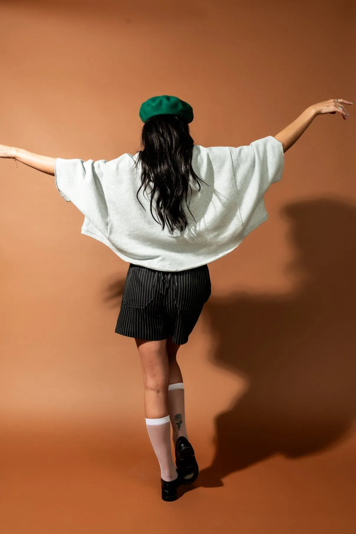 Your Dad's Vintage Sweatshirt (But Better) in Heather Lalaland *RESTOCKED* sold by Dressed In Lala product image thumbnail 5