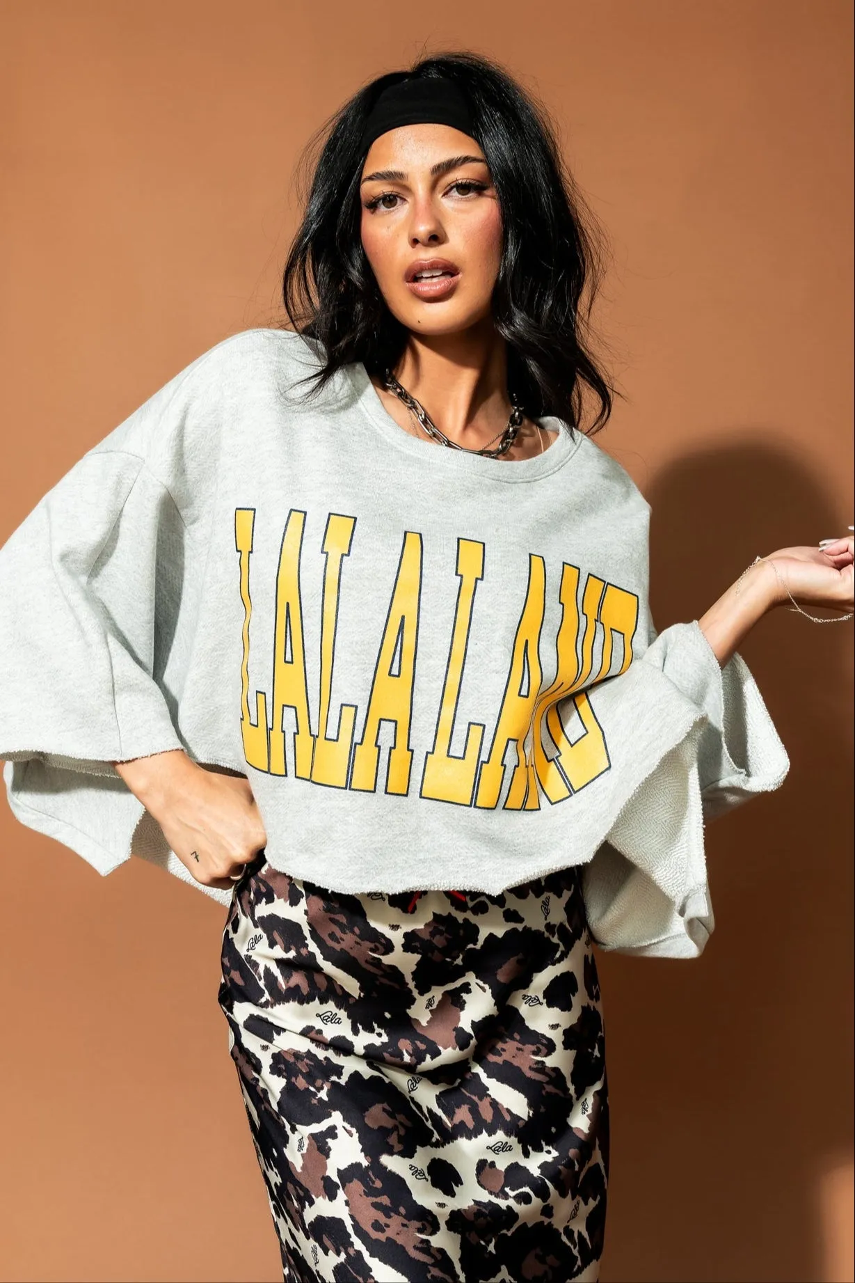 Your Dad's Vintage Sweatshirt (But Better) in Heather Lalaland *RESTOCKED* sold by Dressed In Lala