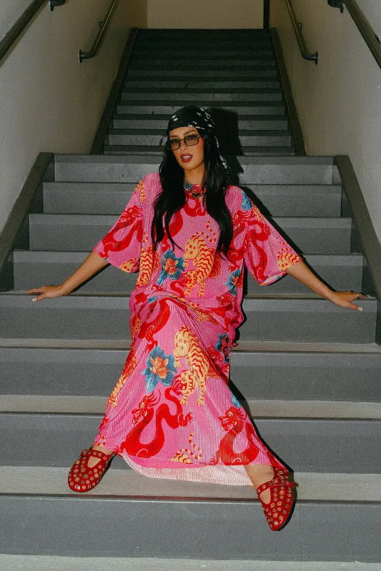 Grunge Girl Plisse Set in Year of the Dragon sold by Dressed In Lala