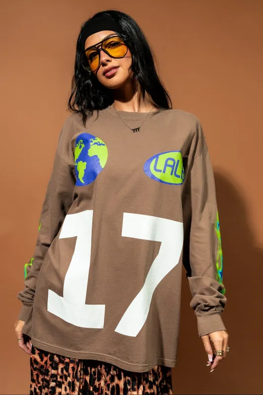 Karma's Got Your Back Oversized Long Sleeve Tee sold by Dressed In Lala