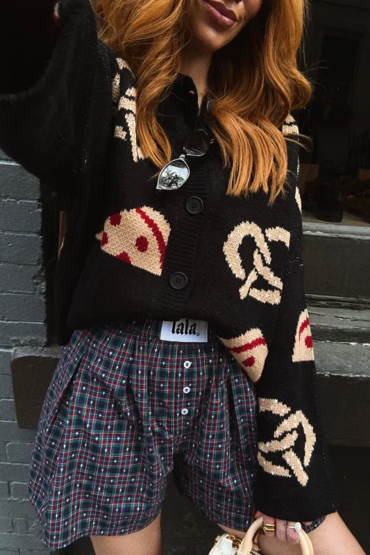 Lots of Love Plaid Pleated Boxer Shorts sold by Dressed In Lala