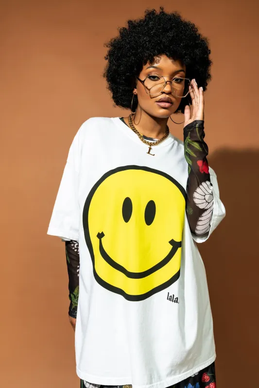 The World Needs Your Magic Oversized Tee in White sold by Dressed In Lala
