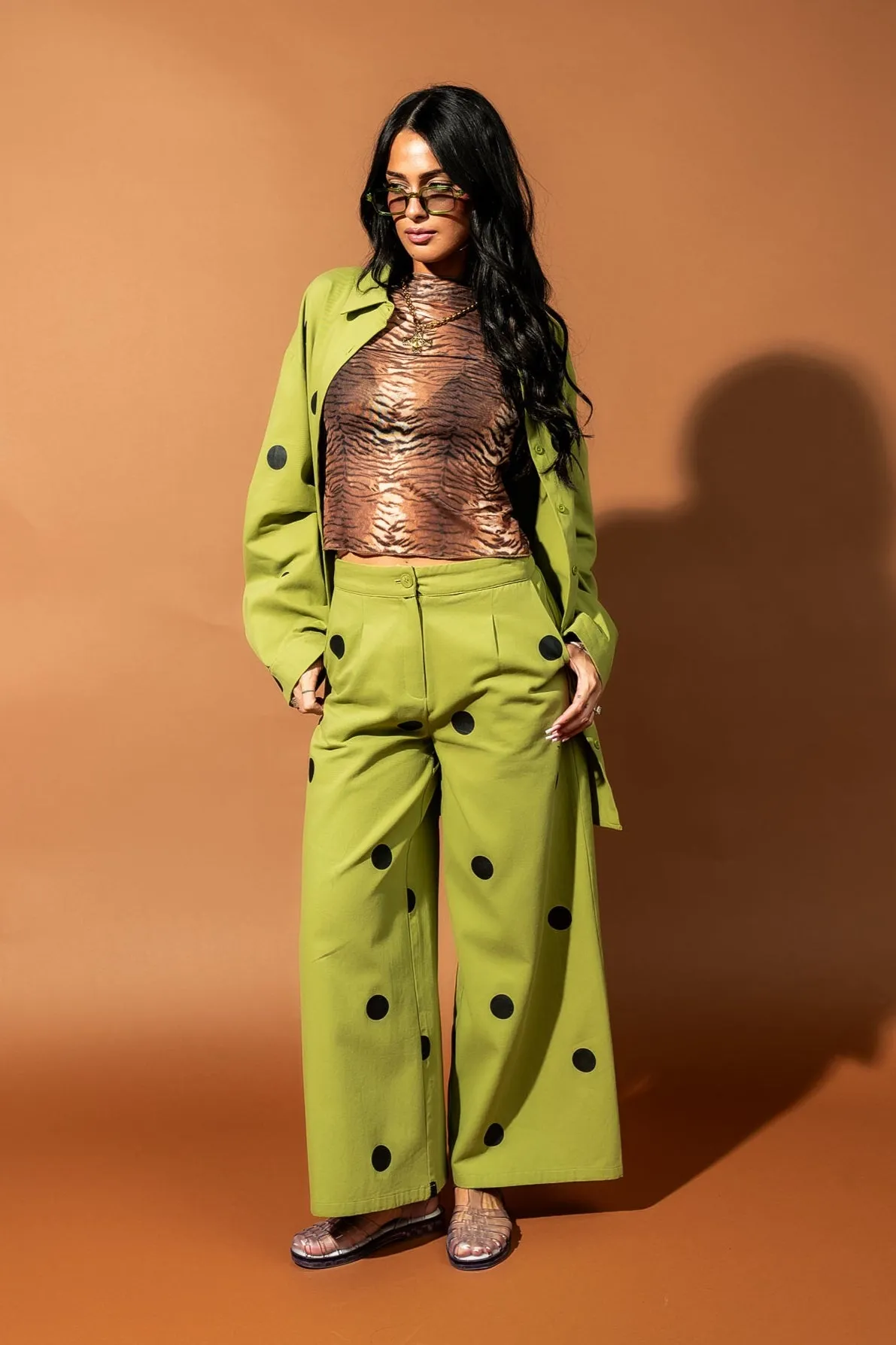 Mesh Top in Go Get 'Em Tiger sold by Dressed In Lala product image thumbnail 5