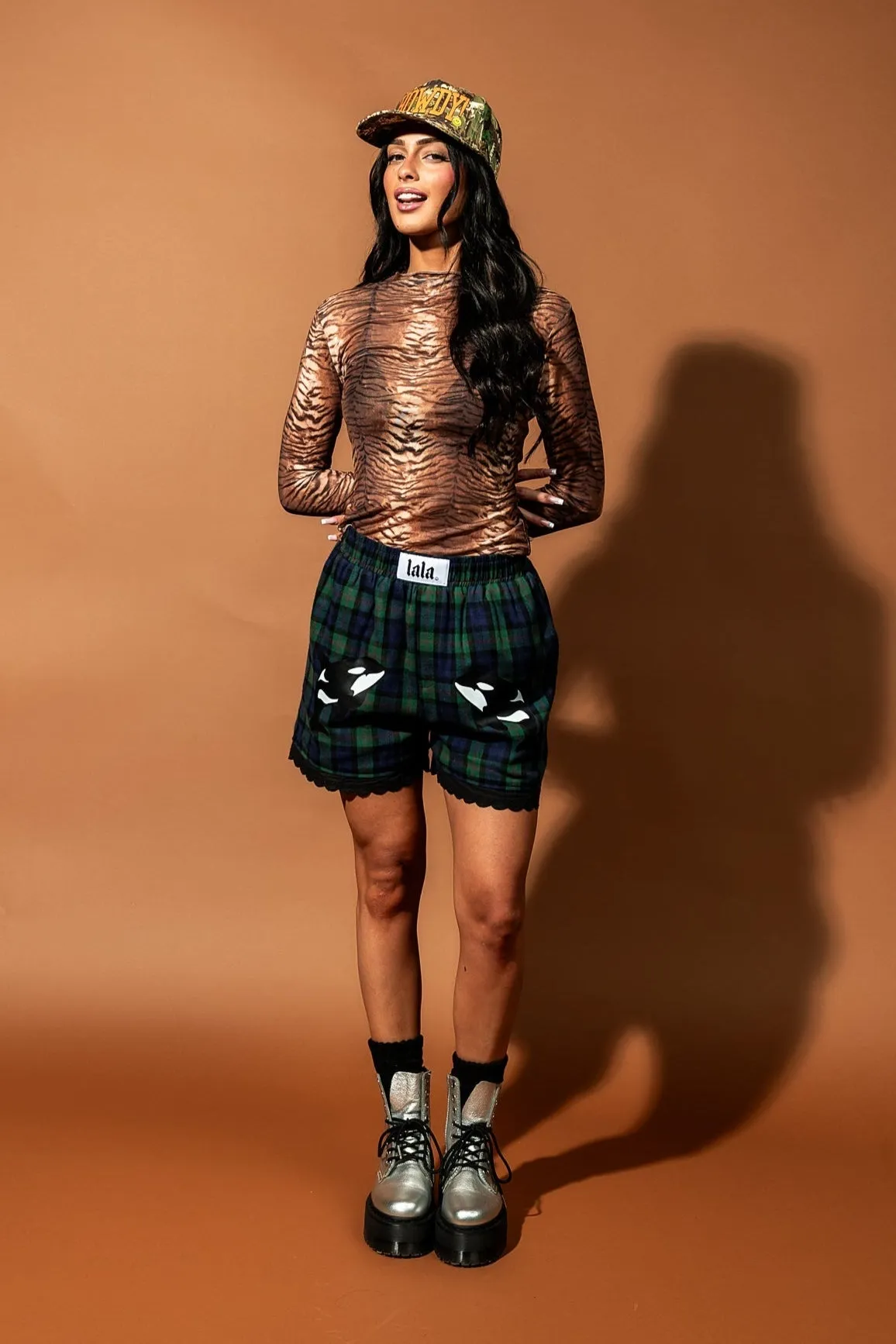 Mesh Top in Go Get 'Em Tiger sold by Dressed In Lala product image thumbnail 4