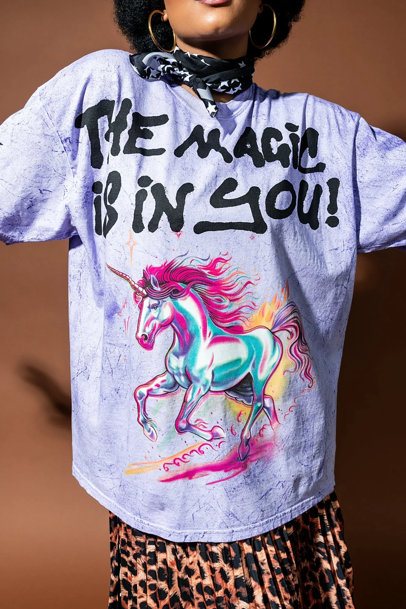 The Magic Is In You Oversized Tie Dye Tee *RESTOCKED* sold by Dressed In Lala product image thumbnail 5