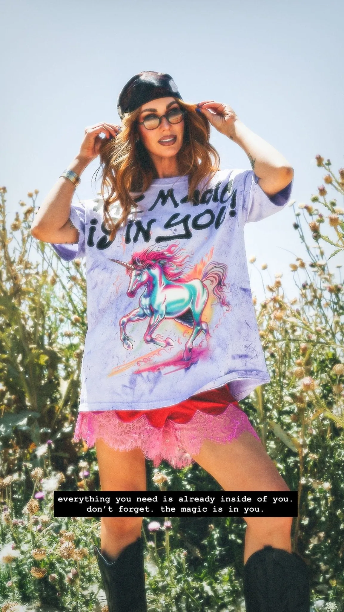 The Magic Is In You Oversized Tie Dye Tee *RESTOCKED* sold by Dressed In Lala product image thumbnail 3