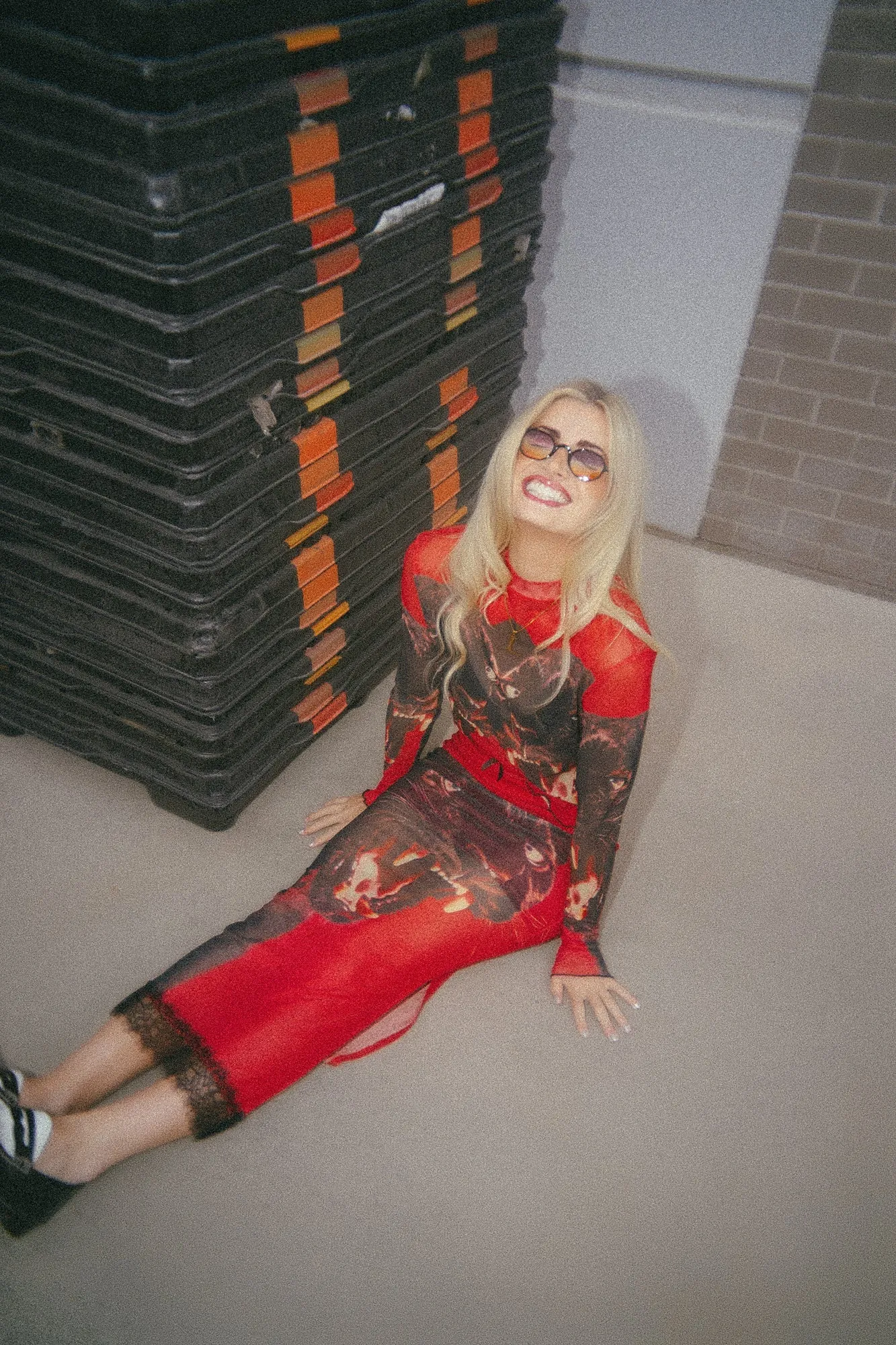 Not Your Emotional Support Panther Mesh Top sold by Dressed In Lala product image thumbnail 5