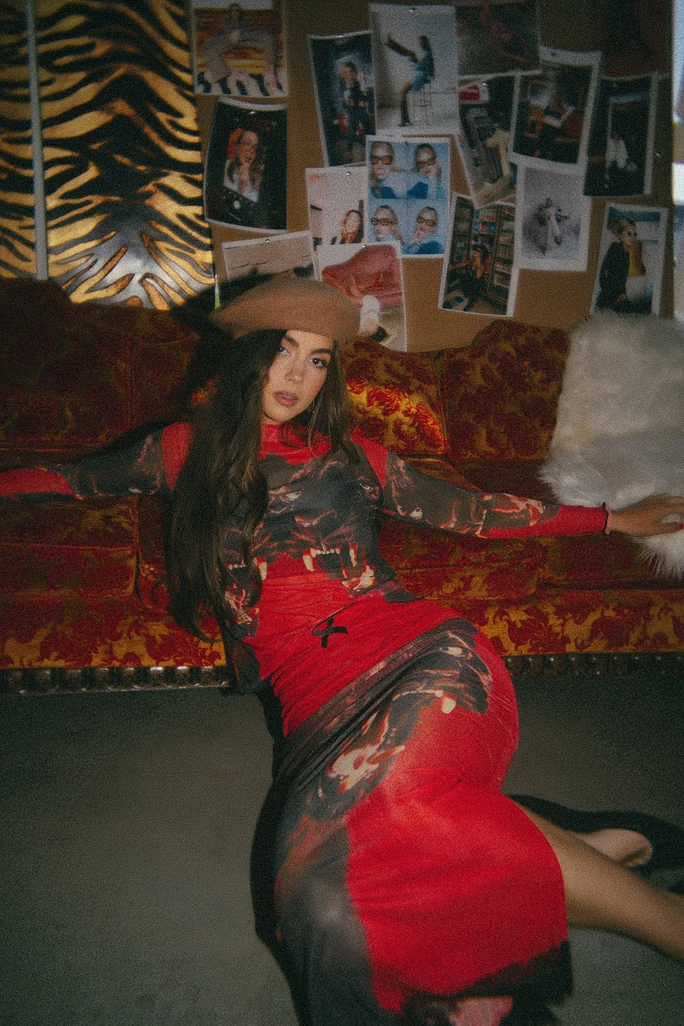 Not Your Emotional Support Panther Mesh Top sold by Dressed In Lala product image thumbnail 2