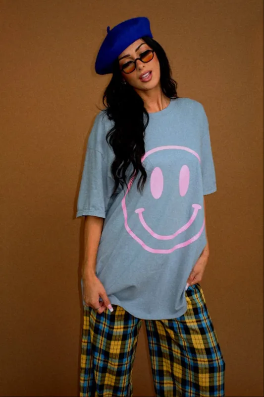 The World Needs Your Magic Oversized Tee in Stone Grey sold by Dressed In Lala