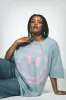 The World Needs Your Magic Oversized Tee in Stone Grey sold by Dressed In Lala