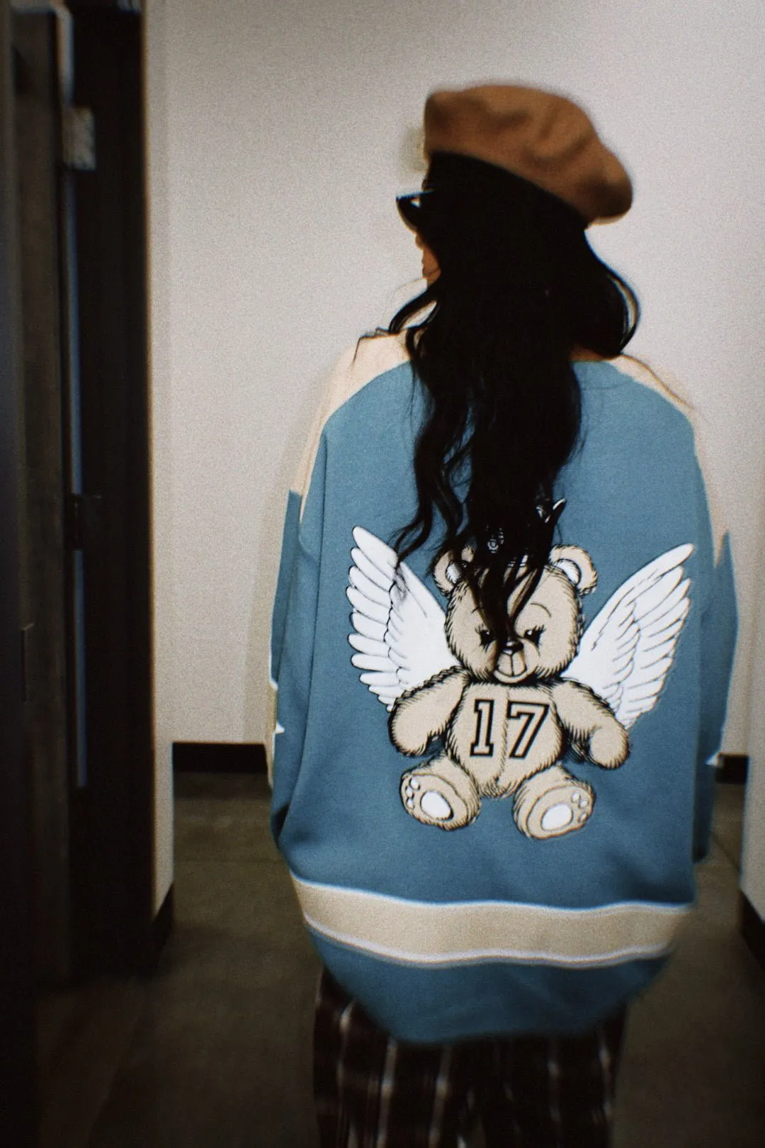 Not Your Drama Queen Waffle Knit Hockey Jersey sold by Dressed In Lala product image thumbnail 2