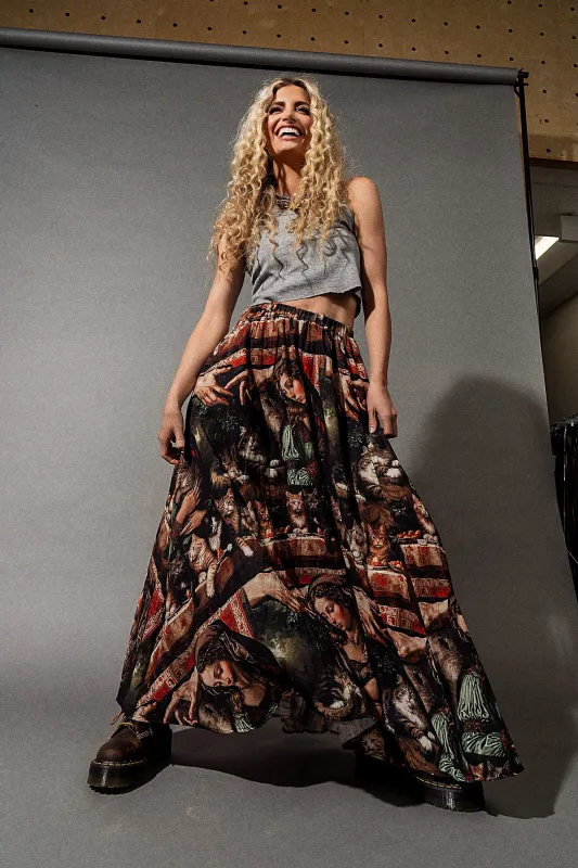 Cult of Cats Renaissance Skirt *RESTOCKED* sold by Dressed In Lala