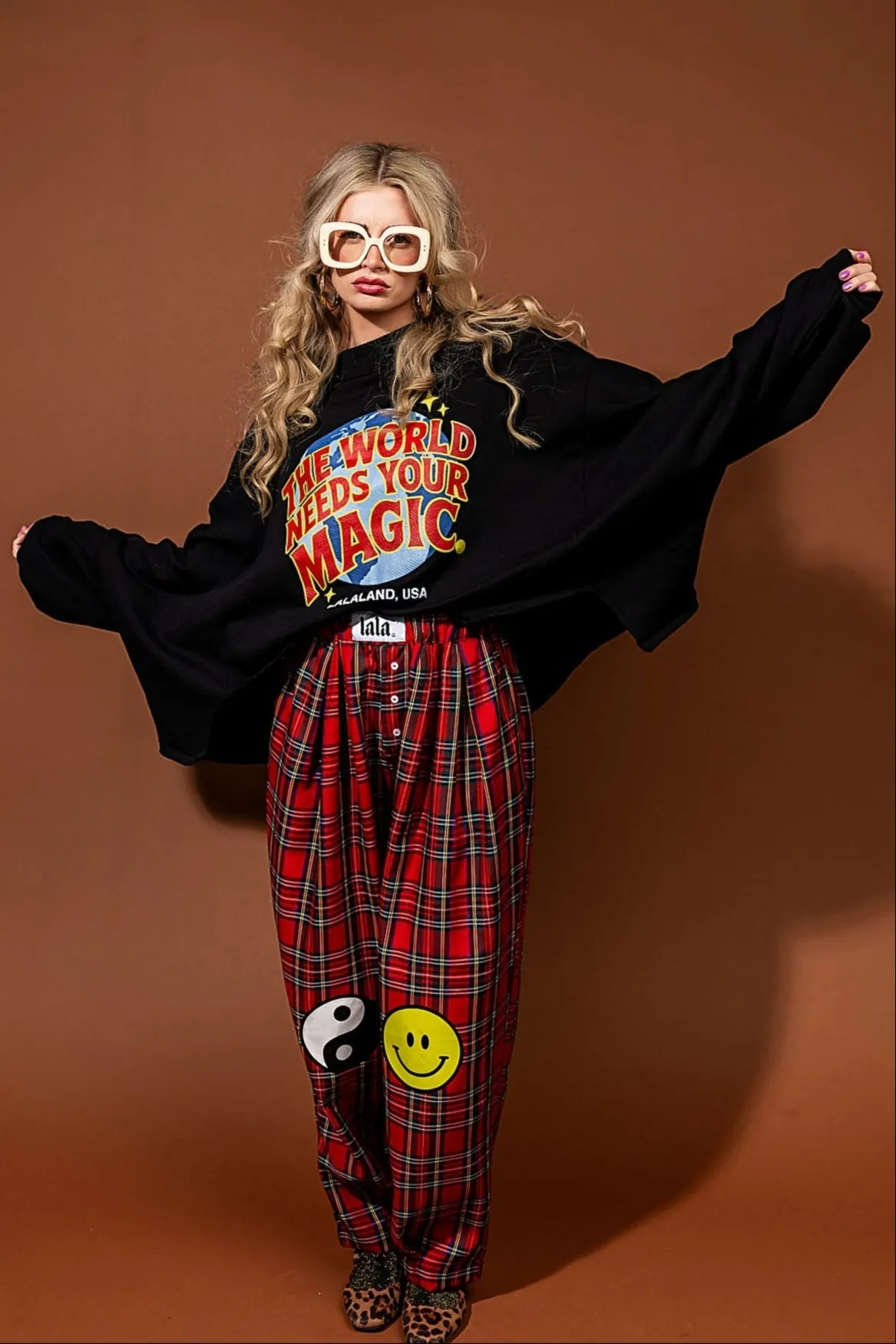 TWNYM Remix Boxy Pullover sold by Dressed In Lala product image thumbnail 2