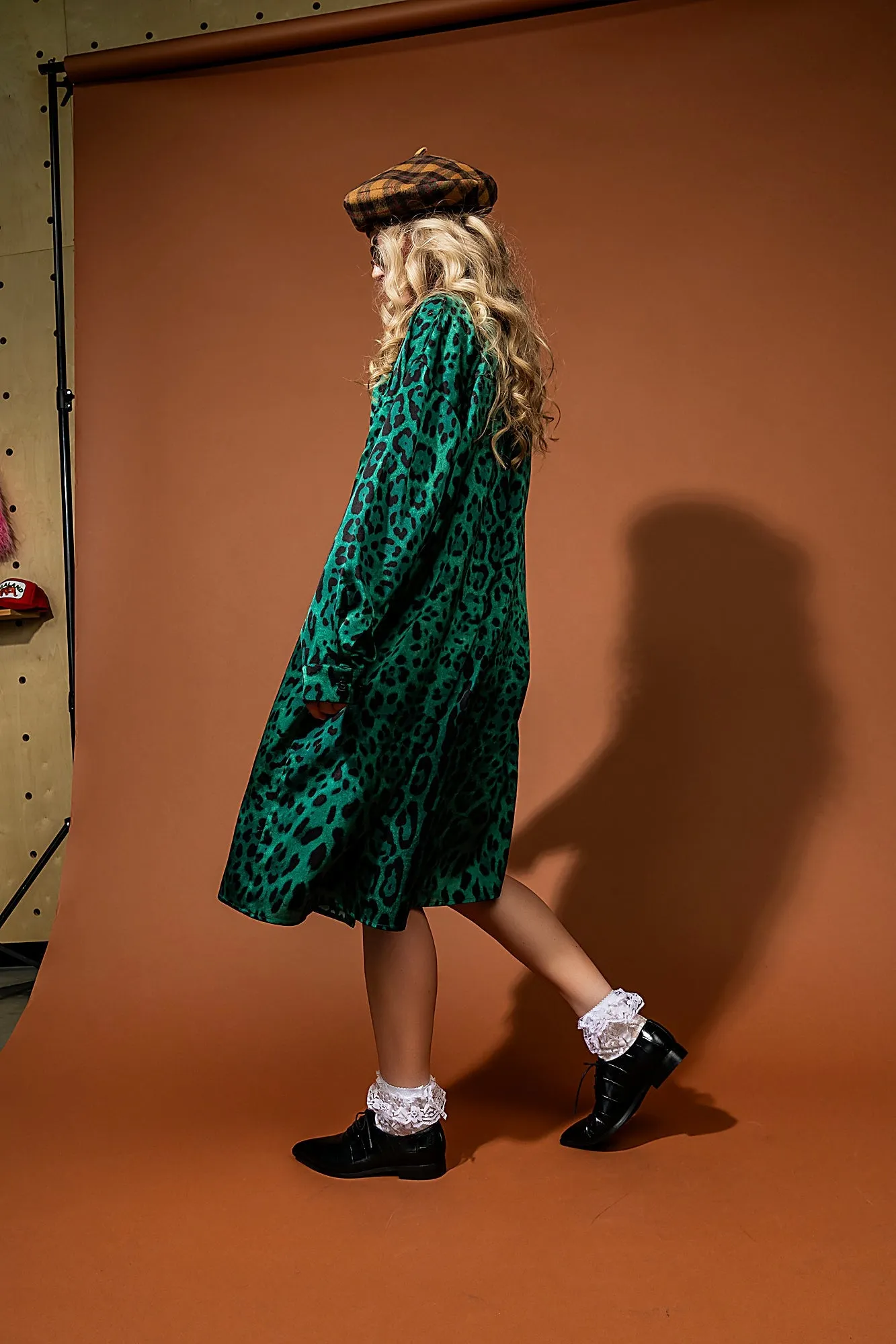 Emerald City Satin Dress + Duster Set sold by Dressed In Lala product image thumbnail 5