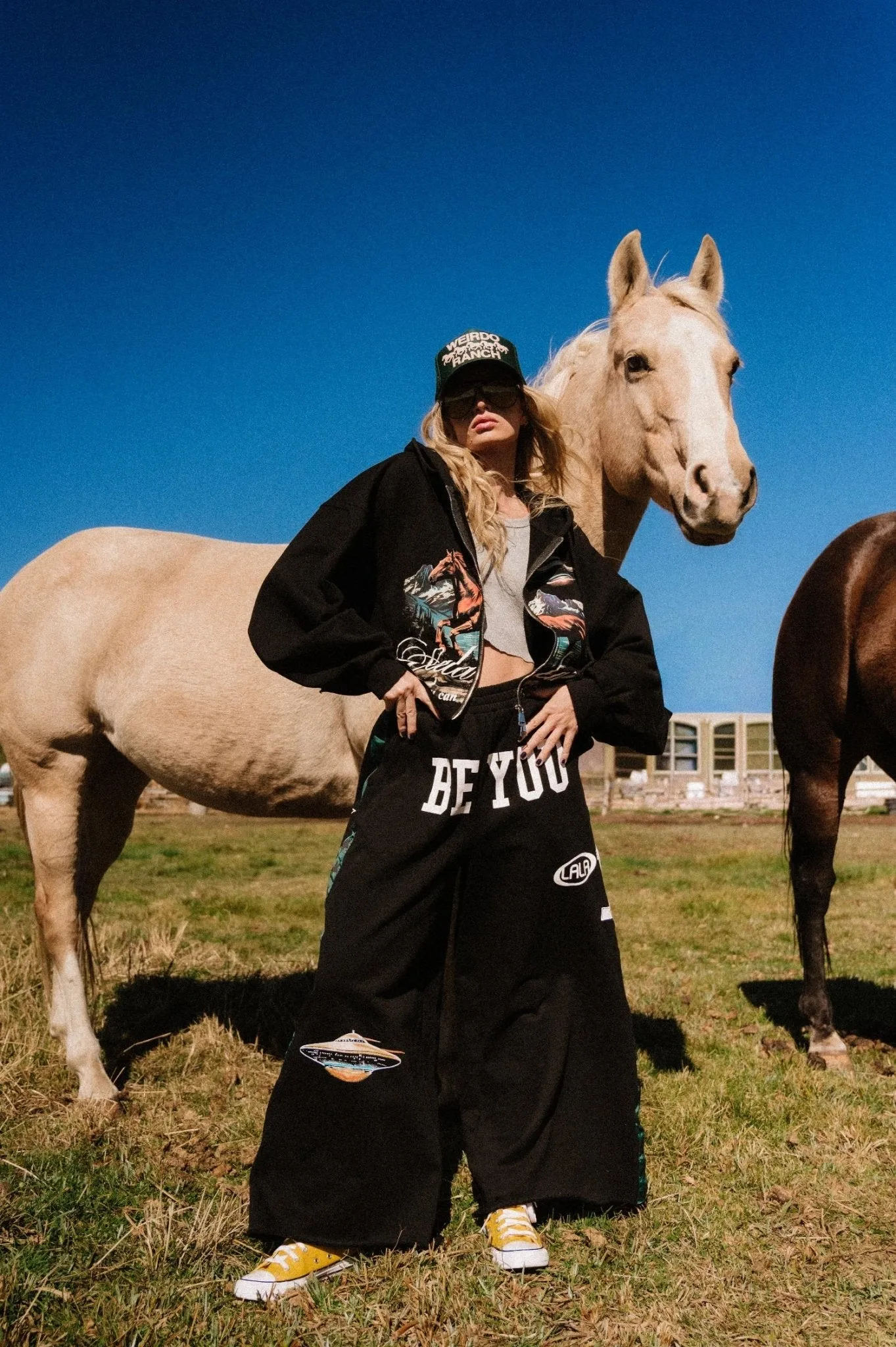 Be You (Or Else) Wide Leg Sweatpants sold by Dressed In Lala product image thumbnail 4