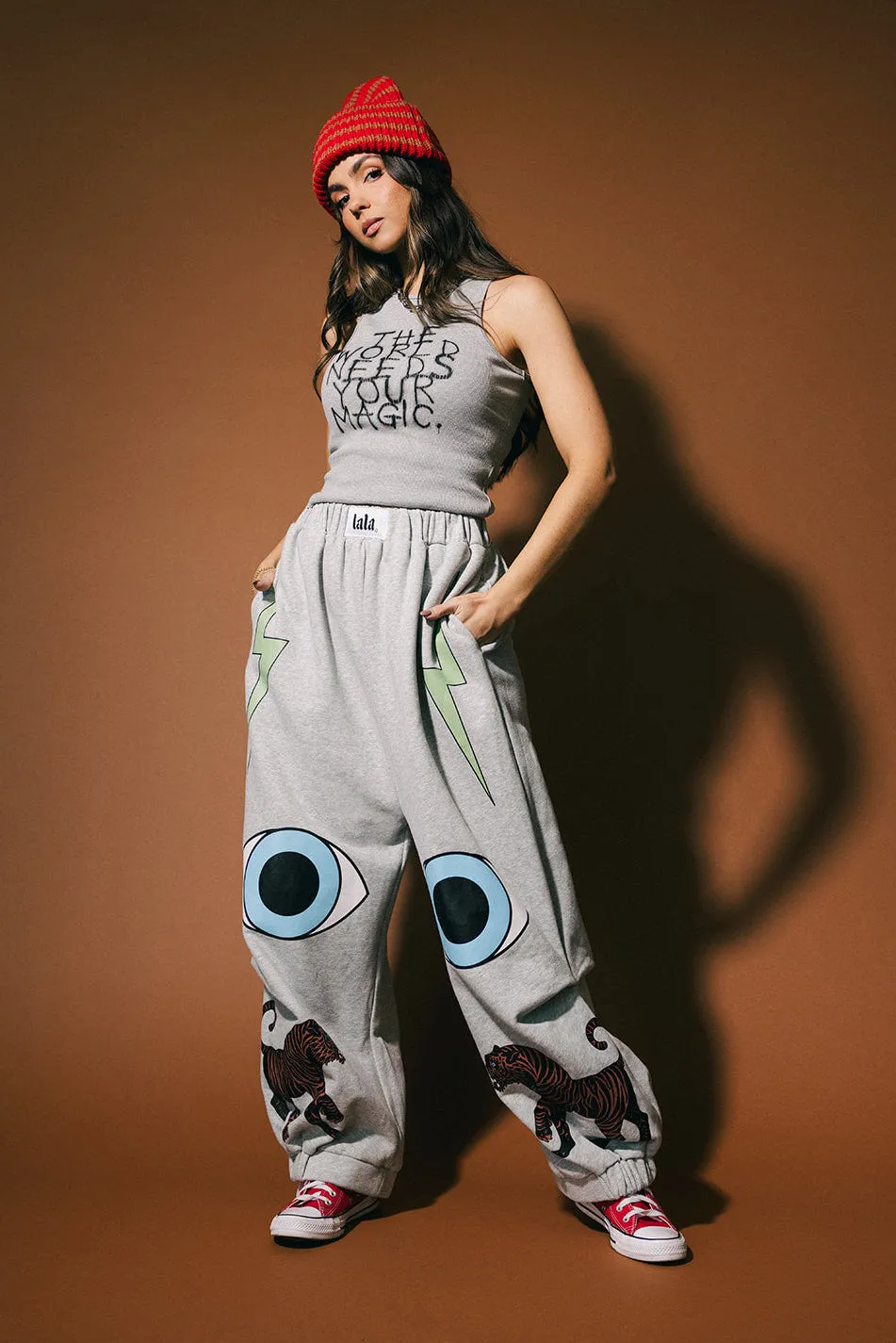 Rocky Harem Pants in Make Me Your Muse sold by Dressed In Lala product image thumbnail 3