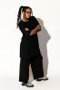 Leveled Up Ribbed Playsuit in Black sold by Dressed In Lala