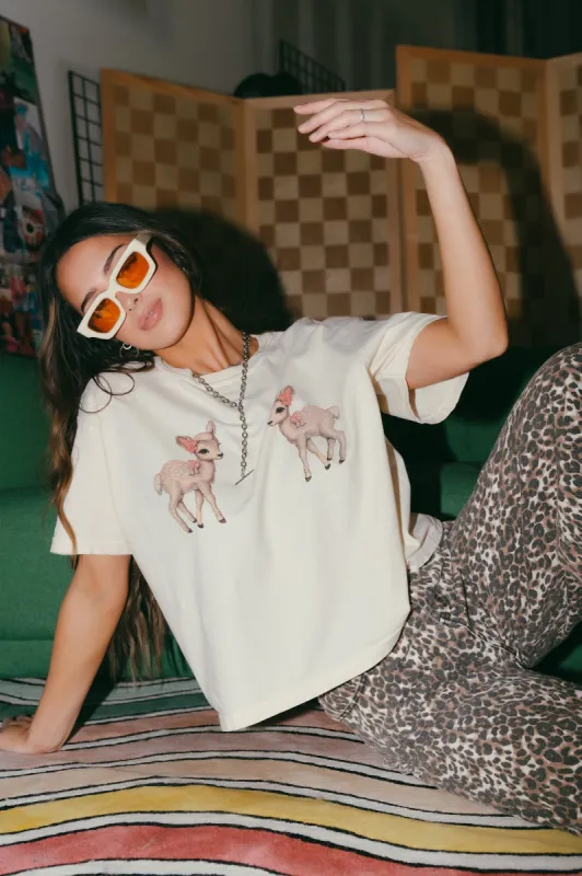 Just For Fawn Tee sold by Dressed In Lala