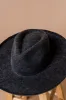 Stella Stiff Brim Hat in Charcoal sold by Dressed In Lala