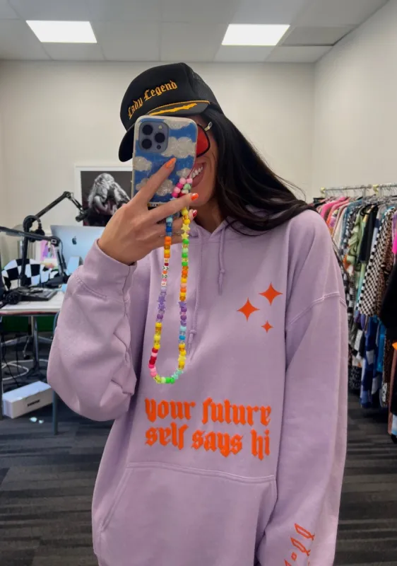 Your Future Self Says Hi Hoodie sold by Dressed In Lala