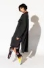 Betty Denim Grunge Shirt Jacket in Black sold by Dressed In Lala