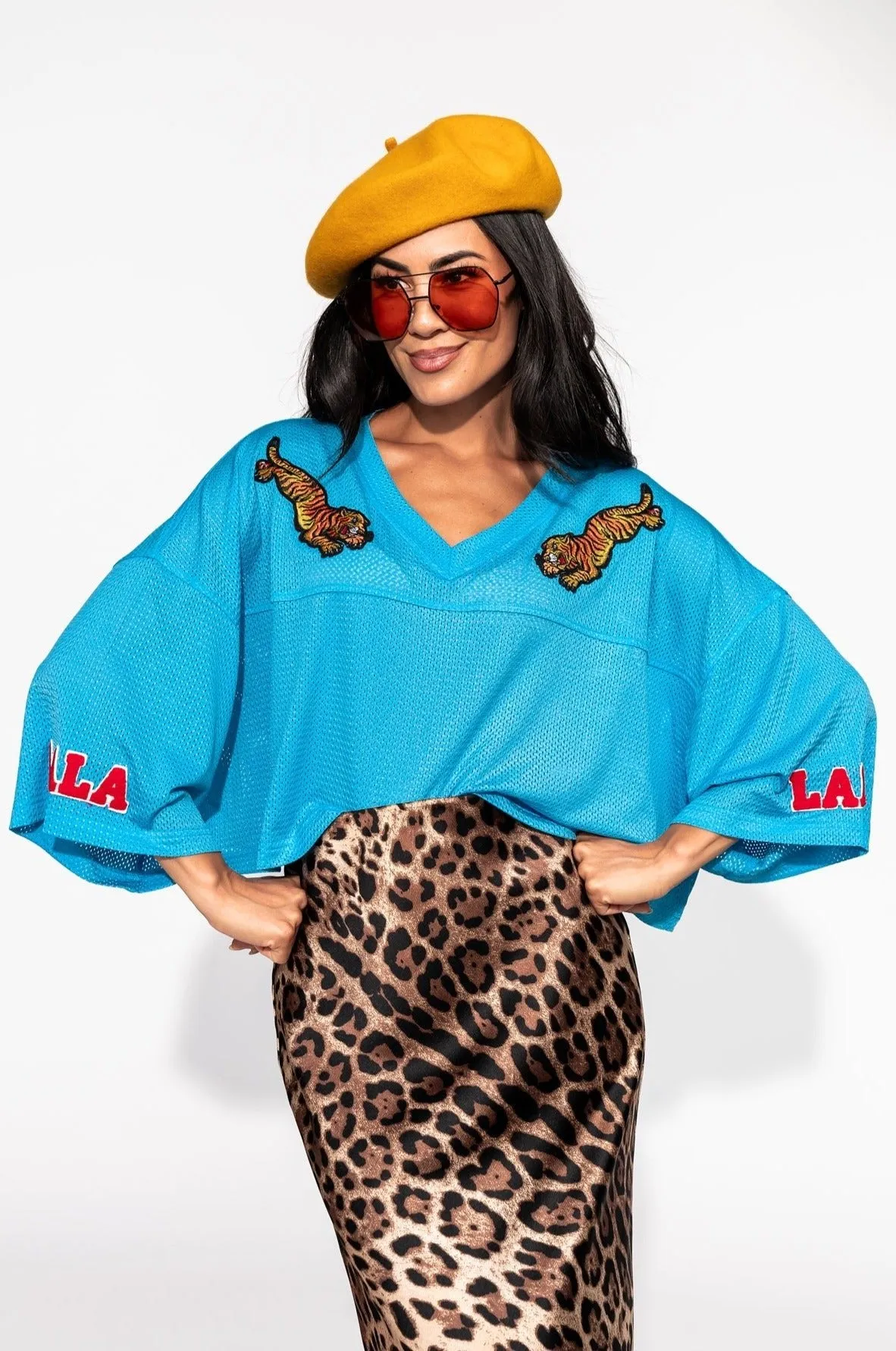 Way To Go Tiger Cropped Jersey | Parallel Way To Go Tiger Cropped Jersey | Parallel