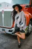 Karma Queen Oversized Yin and Yang Knit sold by Dressed In Lala