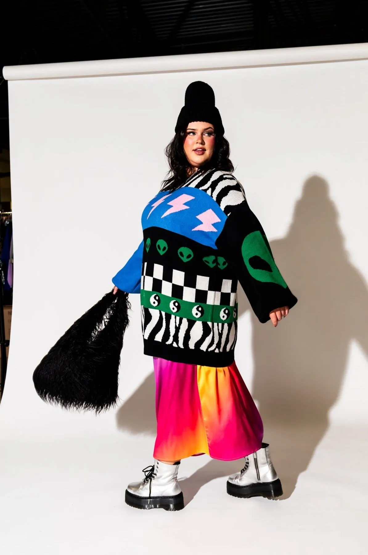 Wonderstruck Bubble Sleeve Sweater sold by Dressed In Lala