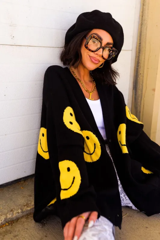 The Most Fun Oversized Cardigan sold by Dressed In Lala