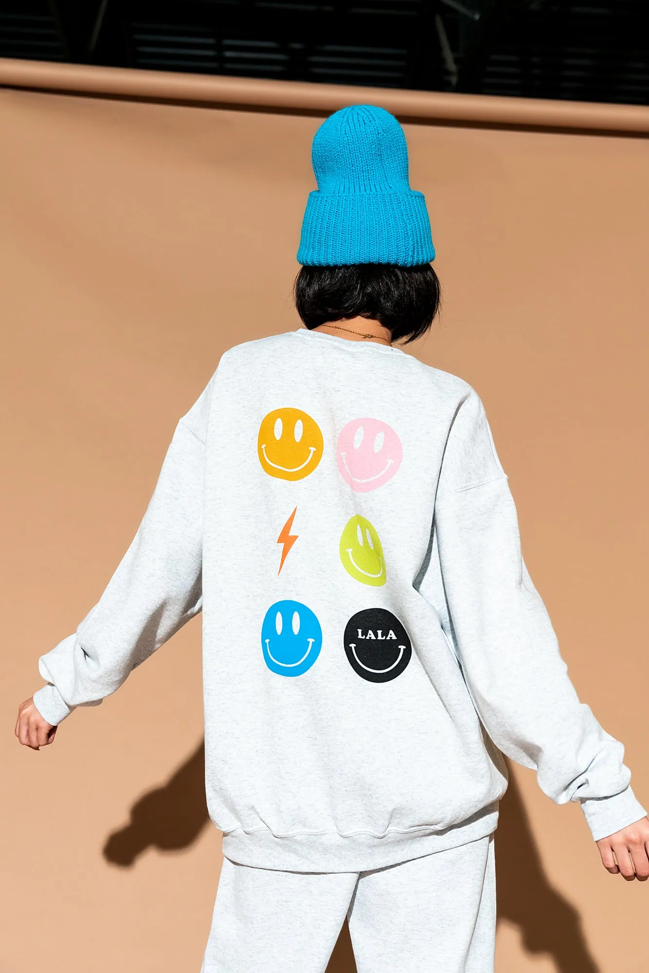 LALA ORIGINAL: Do What Makes You Happy Pullover sold by Dressed In Lala product image thumbnail 2