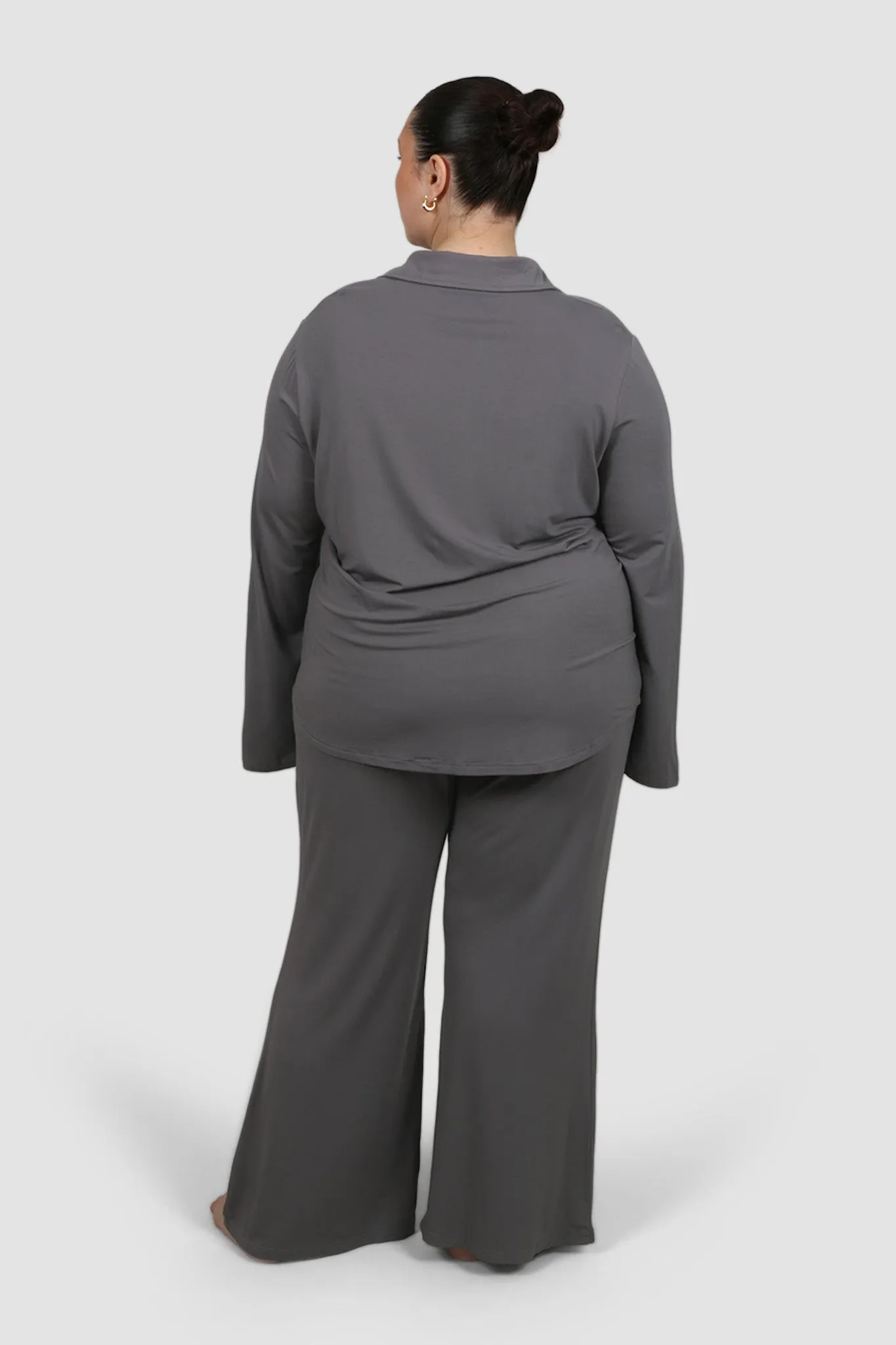 BUTTERY SLEEP PANT GREY sold by FAYT The Label product image thumbnail 4