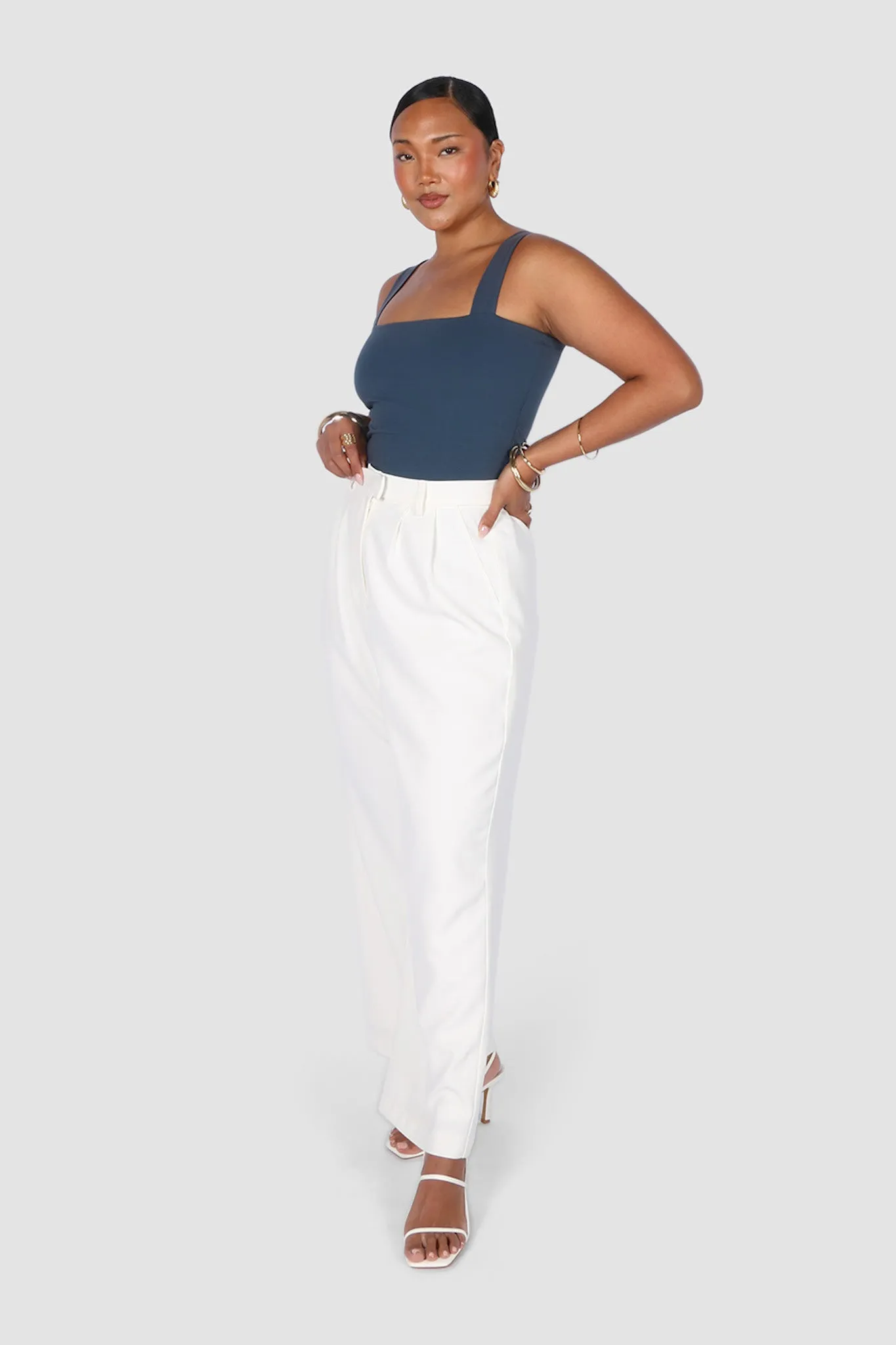 QUINN TOP DEEP OCEAN BLUE sold by FAYT The Label product image thumbnail 5