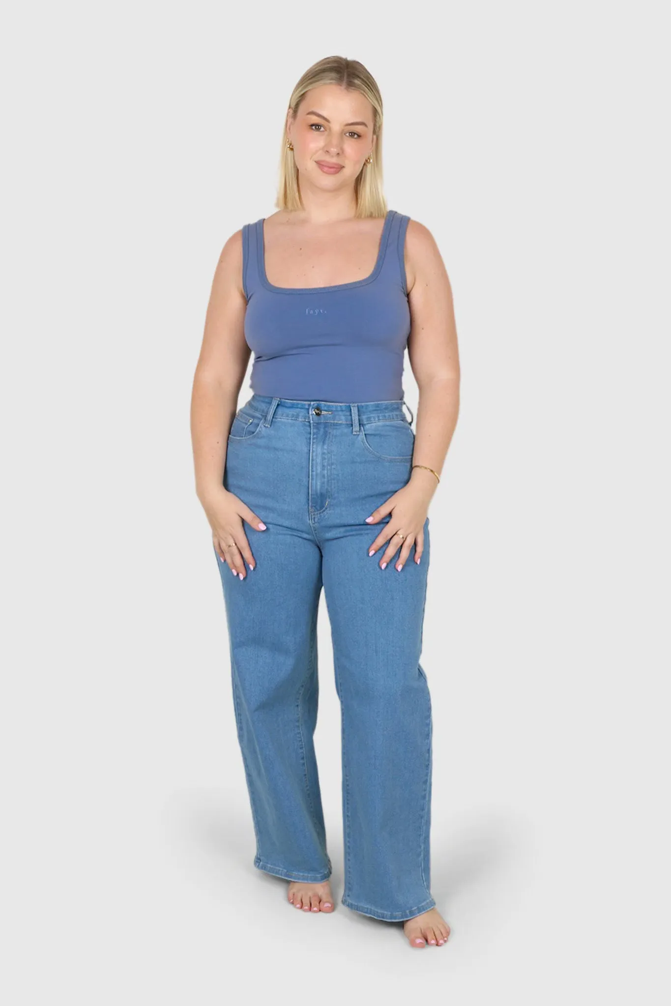 FAYT LOGO TANK STEEL sold by FAYT The Label product image thumbnail 3