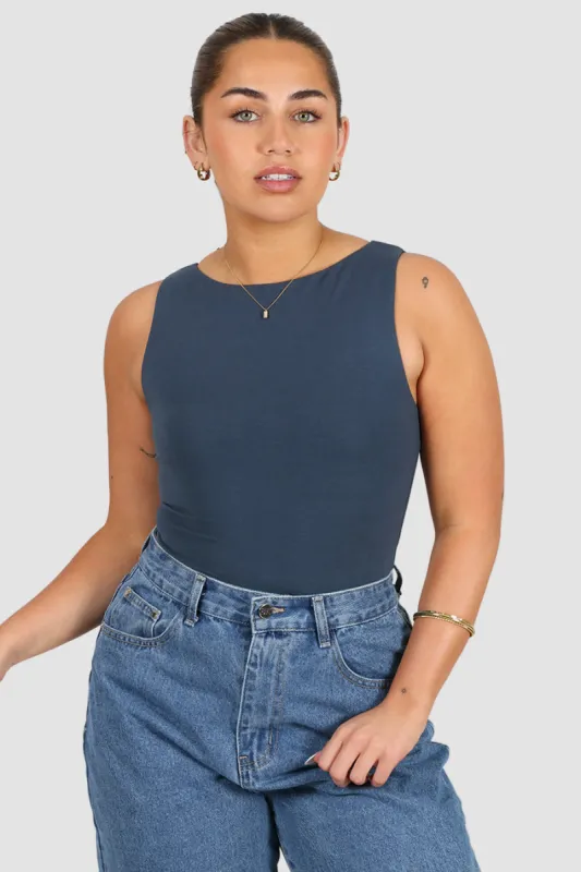 NOLA TOP DEEP OCEAN sold by FAYT The Label