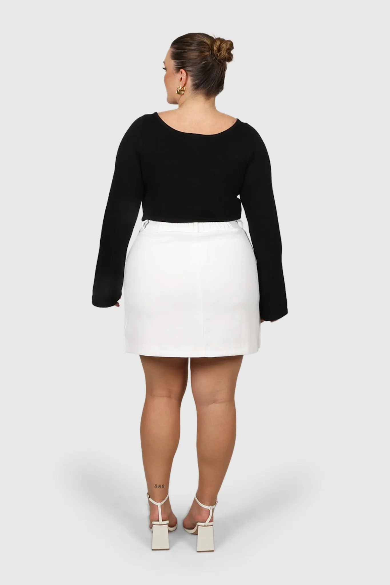 RAE KNIT TOP BLACK sold by FAYT The Label product image thumbnail 4