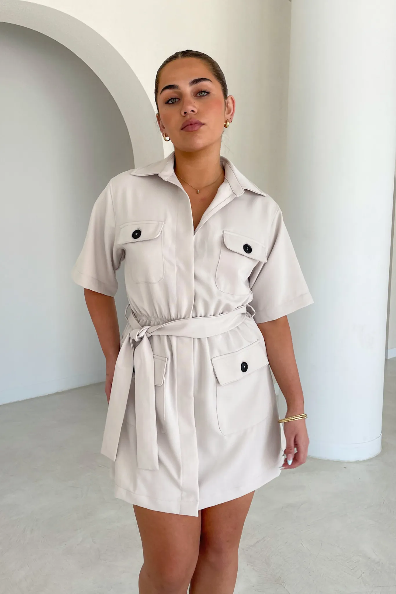 ATHENA DRESS IVORY sold by FAYT The Label product image thumbnail 3