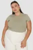 BUTTERY TEE SOFT SAGE sold by FAYT The Label