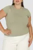 BUTTERY TEE SOFT SAGE sold by FAYT The Label