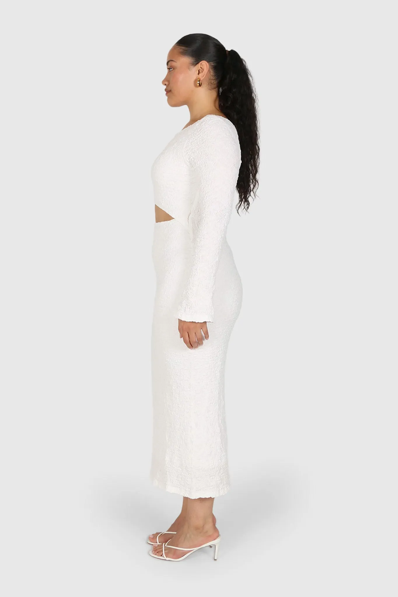 MARCELLO DRESS WHITE sold by FAYT The Label product image thumbnail 5