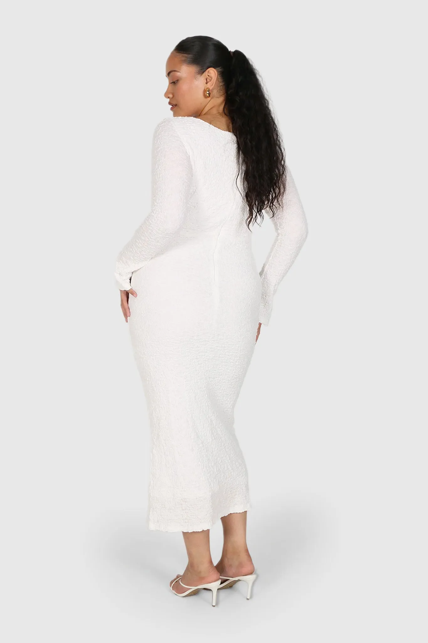 MARCELLO DRESS WHITE sold by FAYT The Label product image thumbnail 2