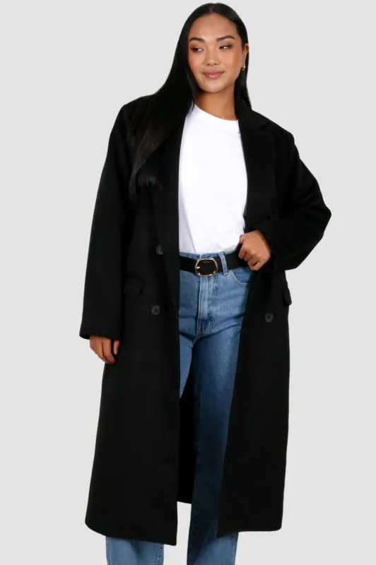 LUKA COAT BLACK sold by FAYT The Label