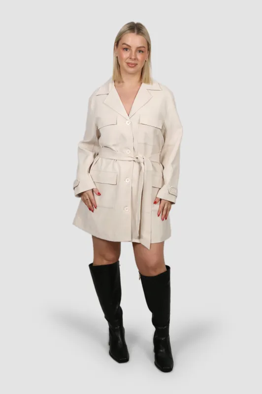 PAX DRESS IVORY sold by FAYT The Label