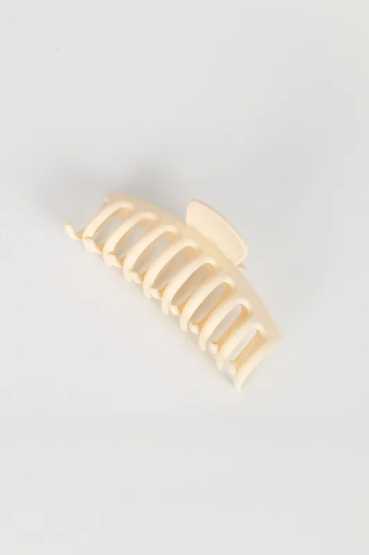 GEMINI CLIP PEACHY CREAM sold by FAYT The Label