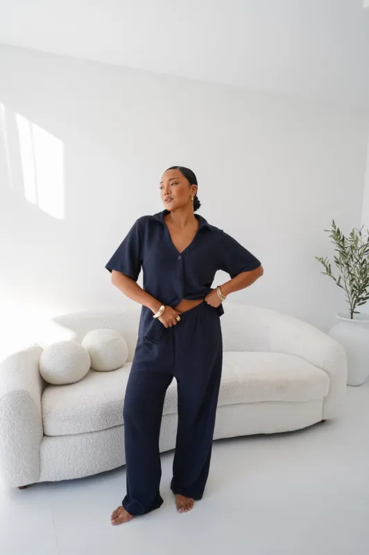 GRANGER PANTS NAVY sold by FAYT The Label