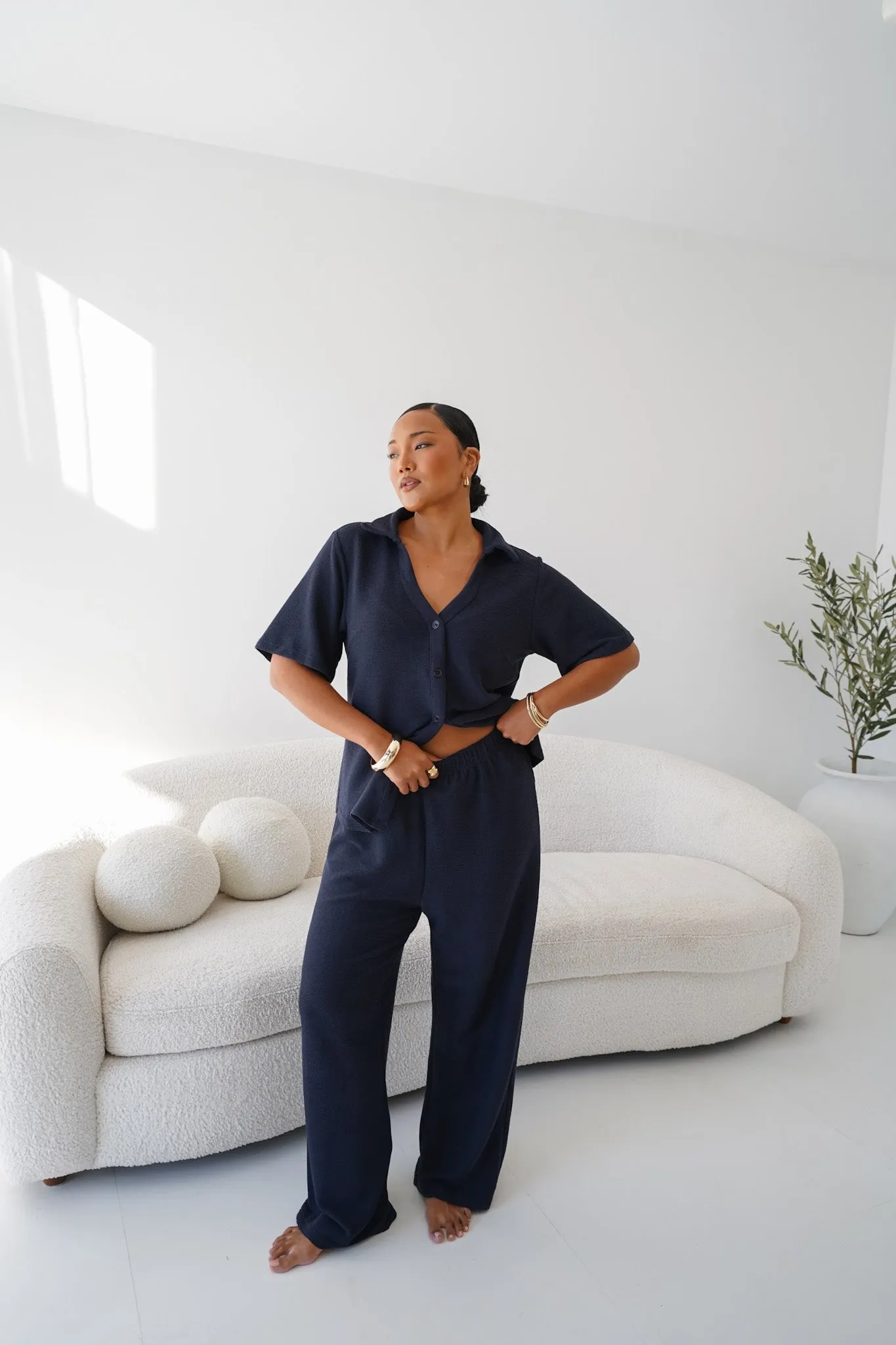 GRANGER PANTS NAVY sold by FAYT The Label