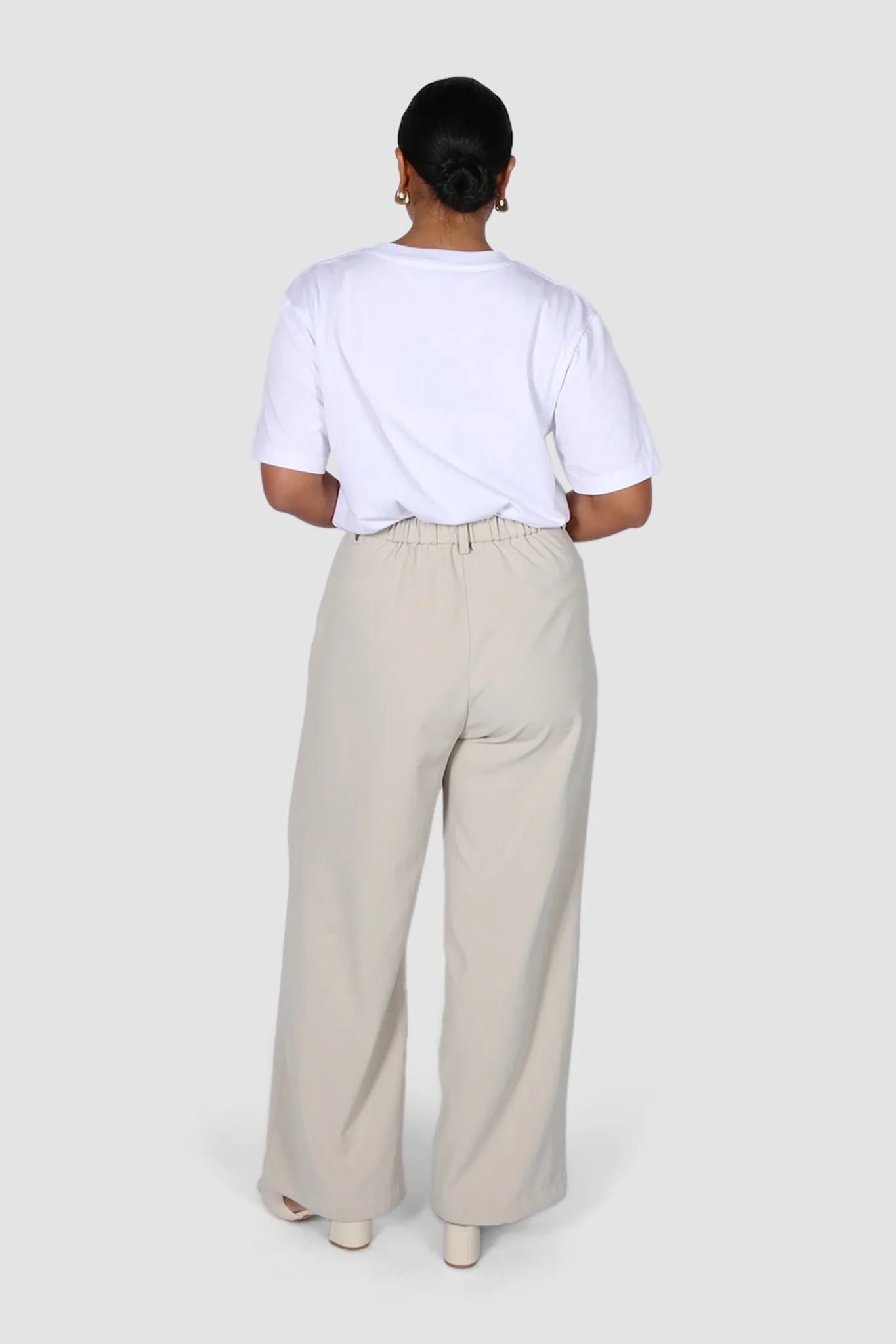 DOWNTOWN PANT ECRU sold by FAYT The Label product image thumbnail 4