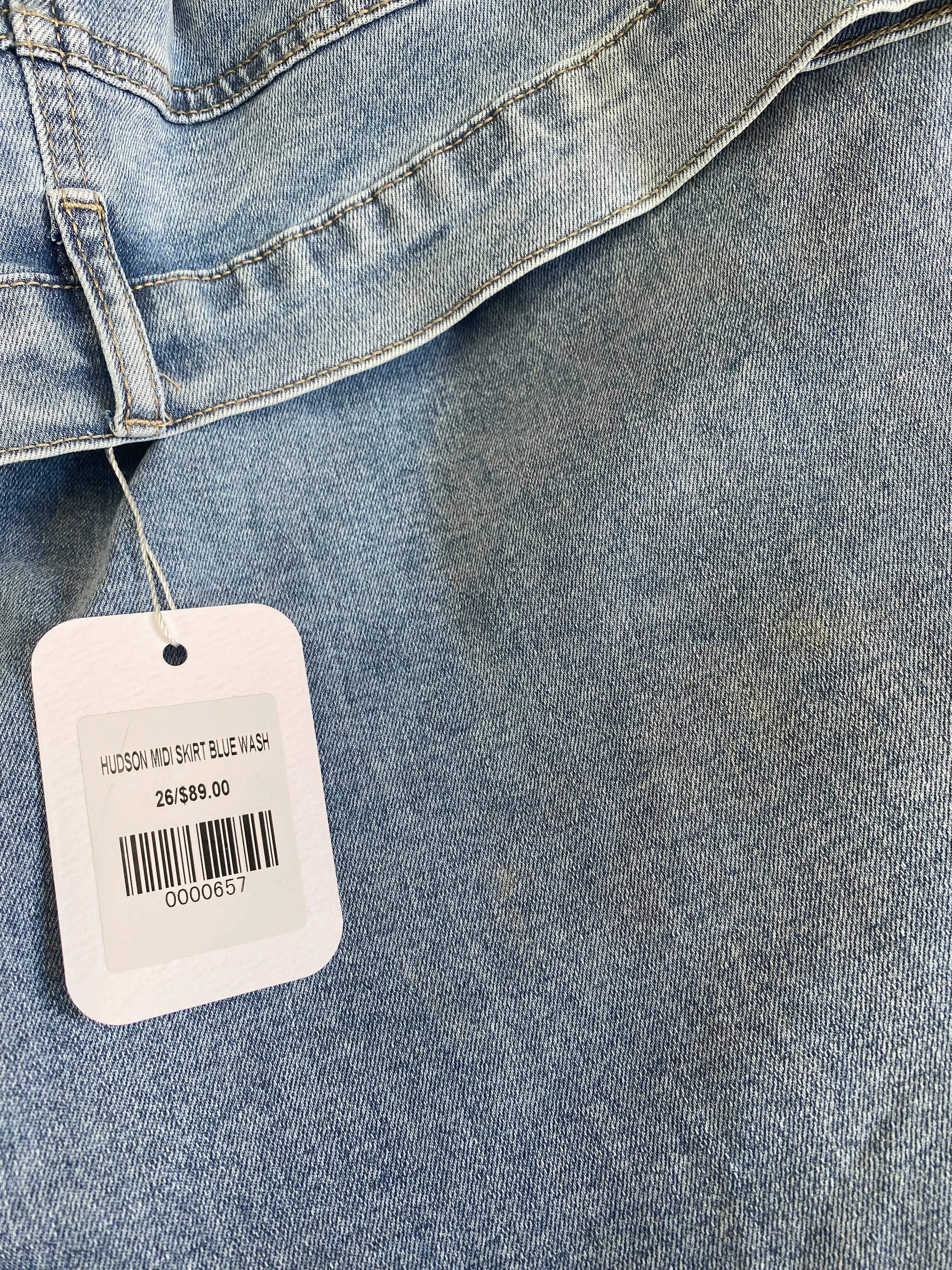 FB SALE - HUDSON MIDI SKIRT BLUE sold by FAYT The Label product image thumbnail 2