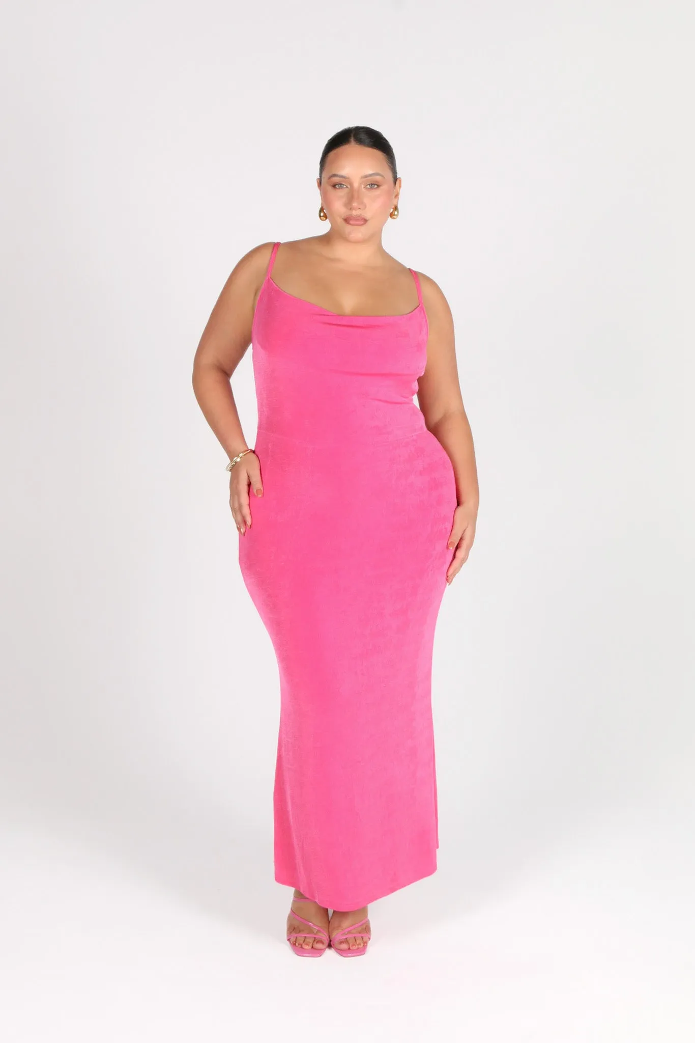 PERI DRESS HOT PINK sold by FAYT The Label product image thumbnail 2