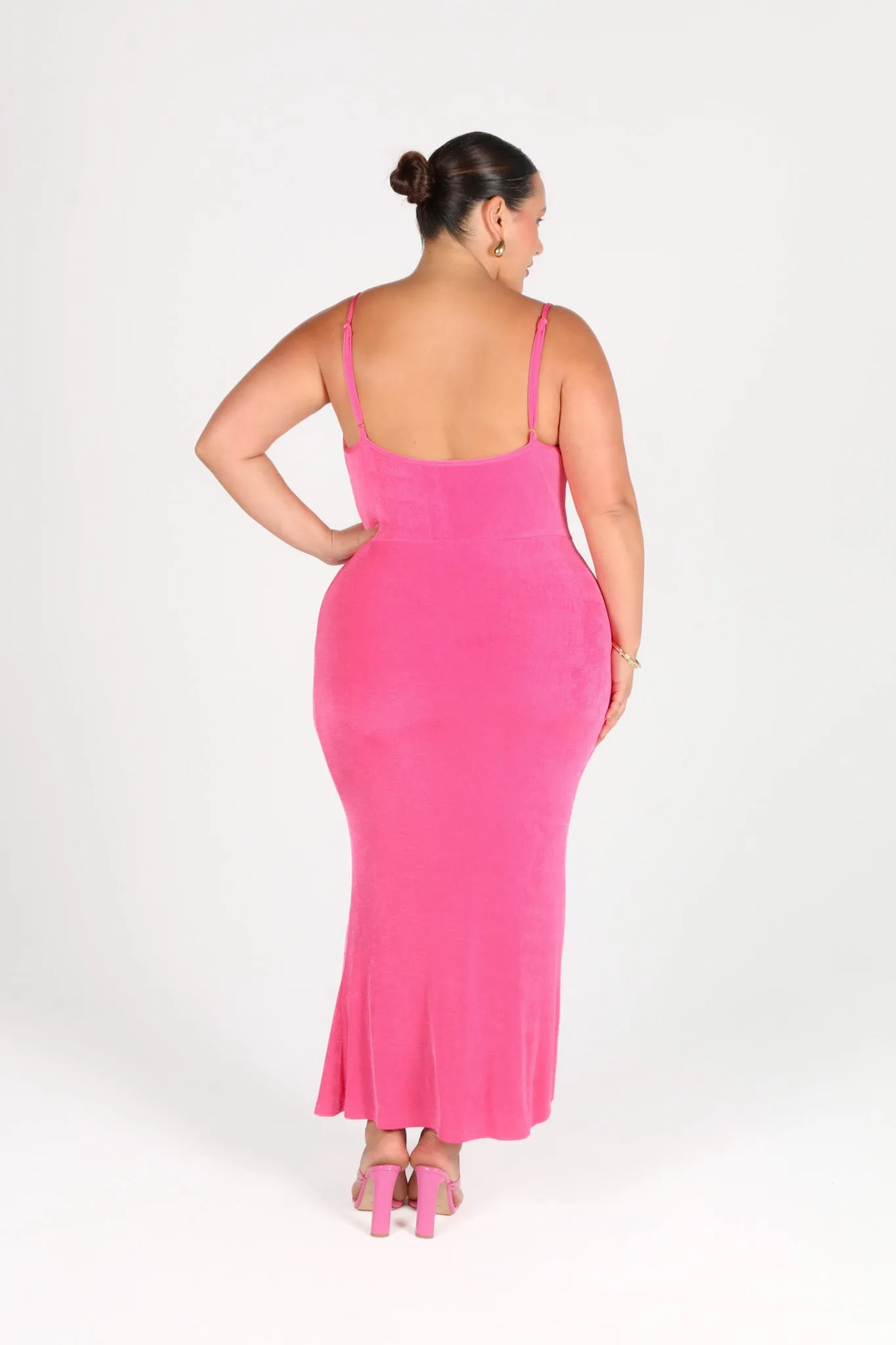 PERI DRESS HOT PINK sold by FAYT The Label product image thumbnail 5